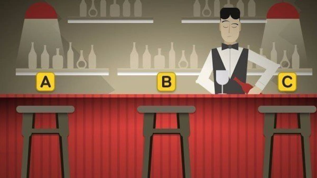 ¿Qué silla elegirías en este bar?
