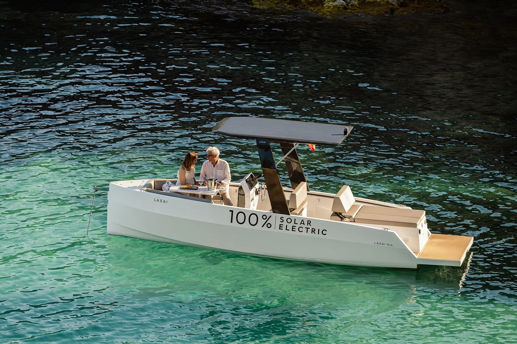 Así son los barcos eléctrico de la empresa vasca Lasai (foto: Lasai).