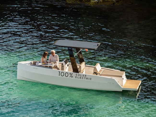 Así son los barcos eléctrico de la empresa vasca Lasai (foto: Lasai).