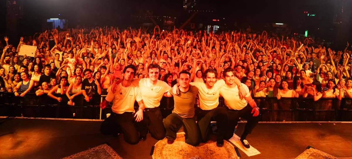 Imagen del concierto de DePol en La Riviera de Madrid, de su gira 'No lo sé ni yo tour'.