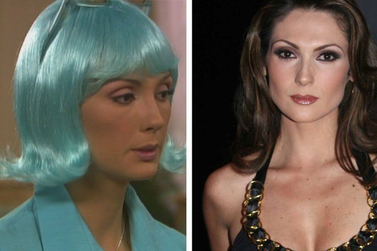 Estefania Larios  - Nora Salinas interpretó a la famosa "Tía Pelucas". Se destacaba por usar distintos colores en su pelo.