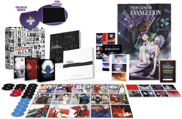 La caja Blanca de Evangelion. Sólo 550 unidades.