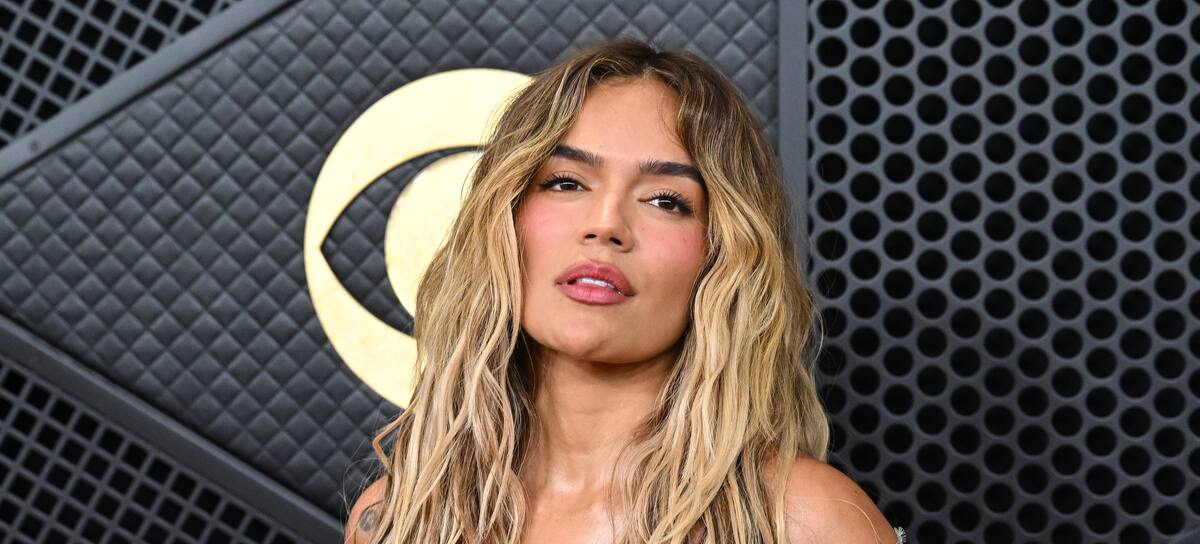 Karol G, en los Grammy 2026.