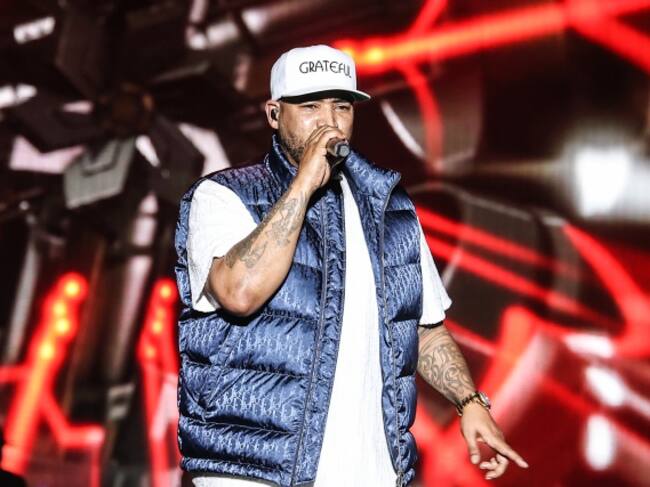 Don Omar sobre el escenario