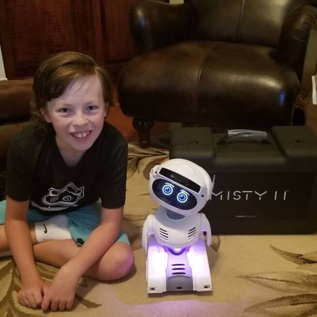 Mike Wimmer, niño genio de 12 años, quiere dedicarse a la robótica y a la programación de computadoras