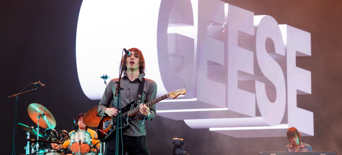 Cameron Winter, del grupo Geese, durante el Festival Lollapalooza de 2026 en Grant Park el 1 de agosto de 2026 en Chicago, Illinois.