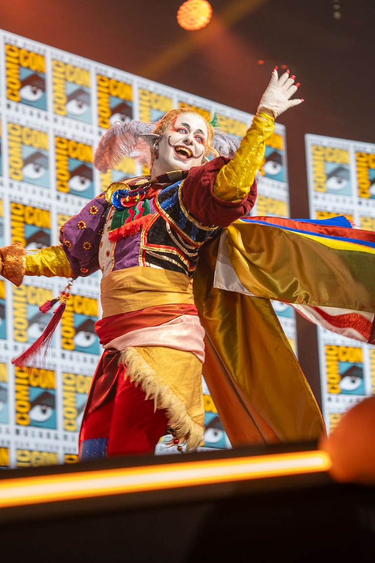 Concurso de Cosplay en la SDCC Málaga.