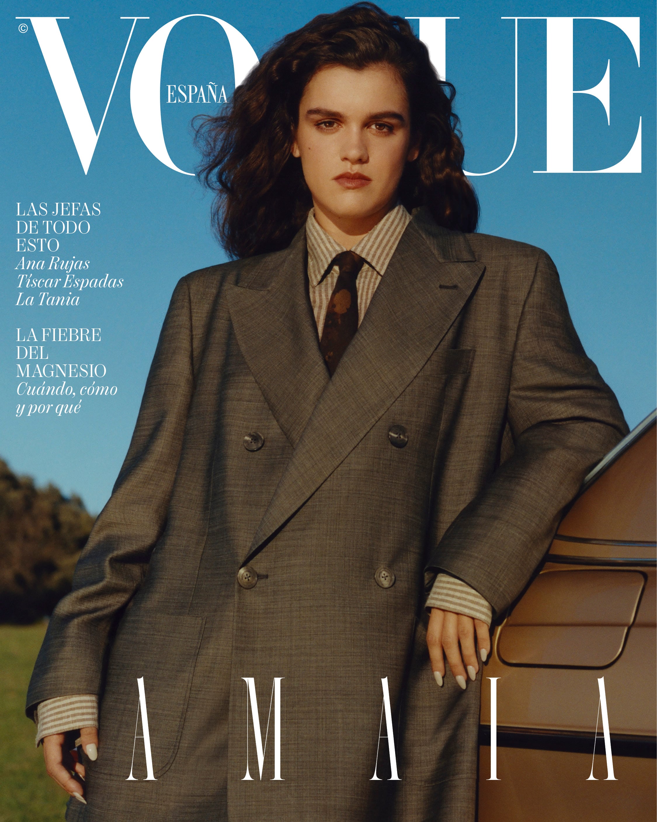 Amaia, sesión de fotos de la revista Vogue.