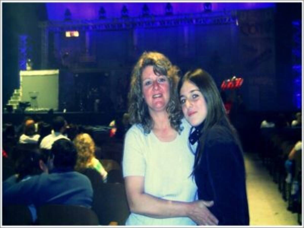 Florencia y su mamá