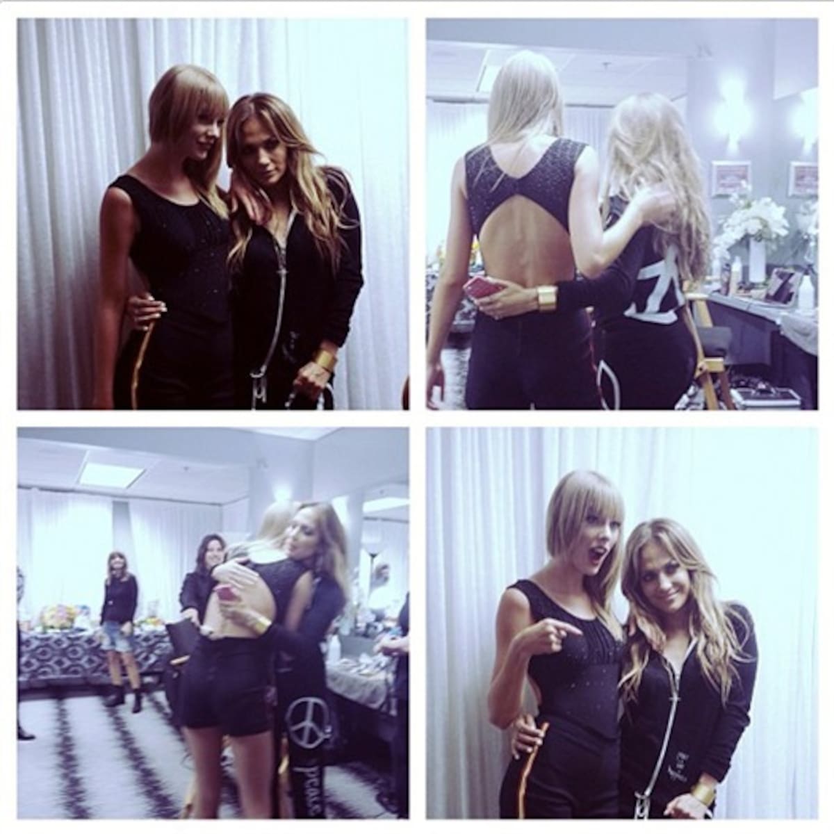 ¡Taylor Swift y Jennifer López sorprendieron uniéndose en el escenario!