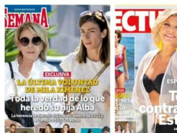 Estas son las portadas de las revistas del corazón de hoy miércoles 10 de agosto