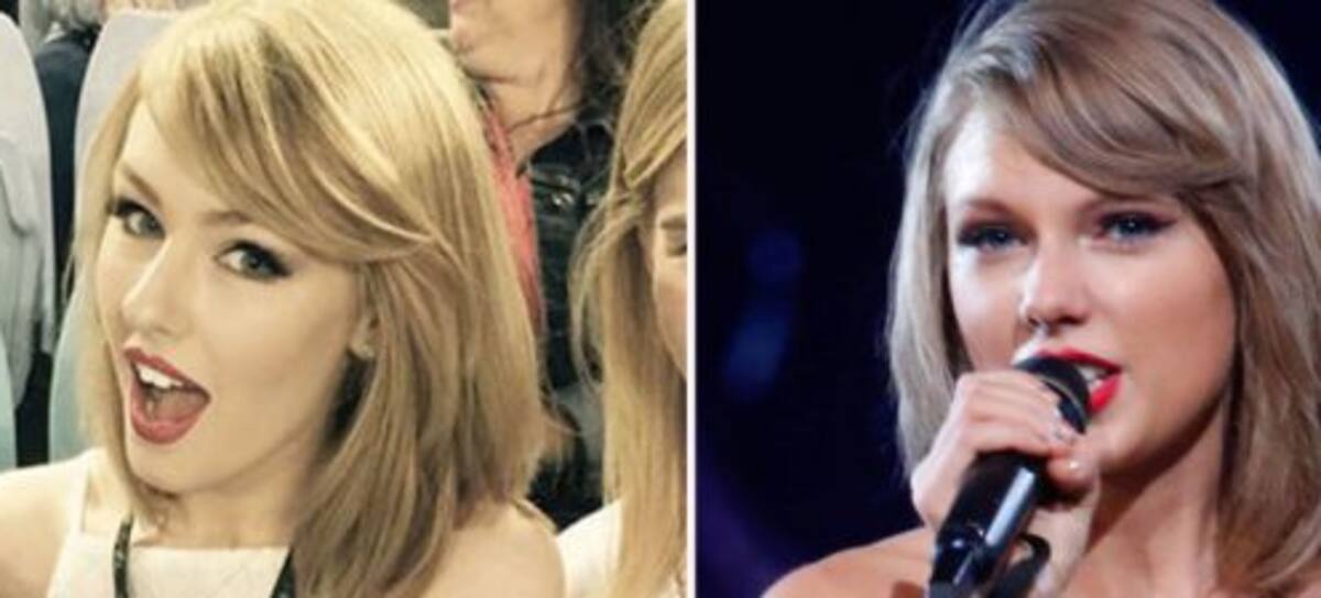 La doble de Taylor Swift