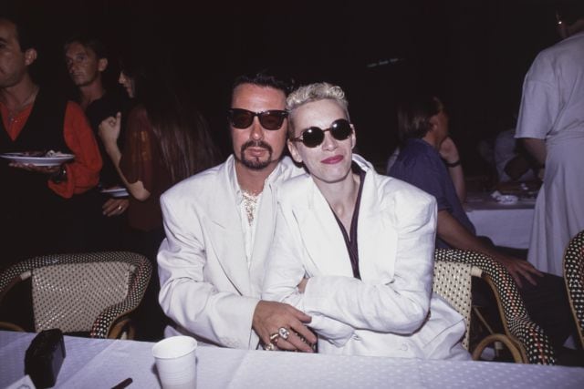 Eurythmics en Francia en 1989.