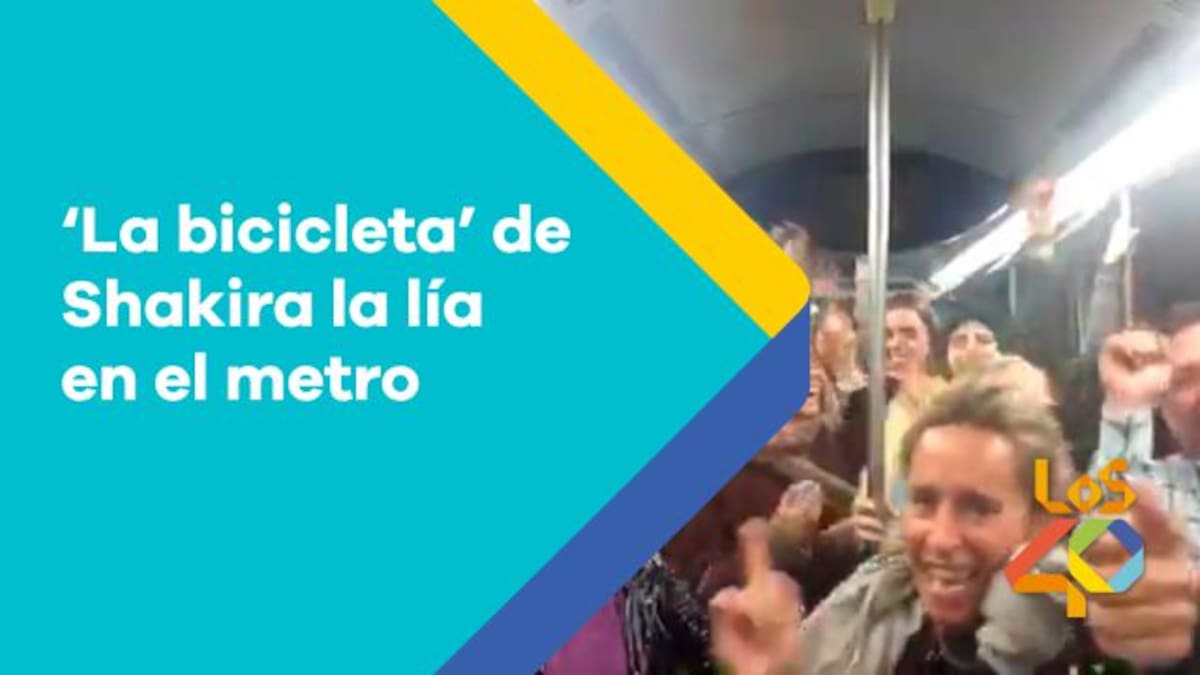La Bicicleta de Shakira la lía en el Metro de Madrid