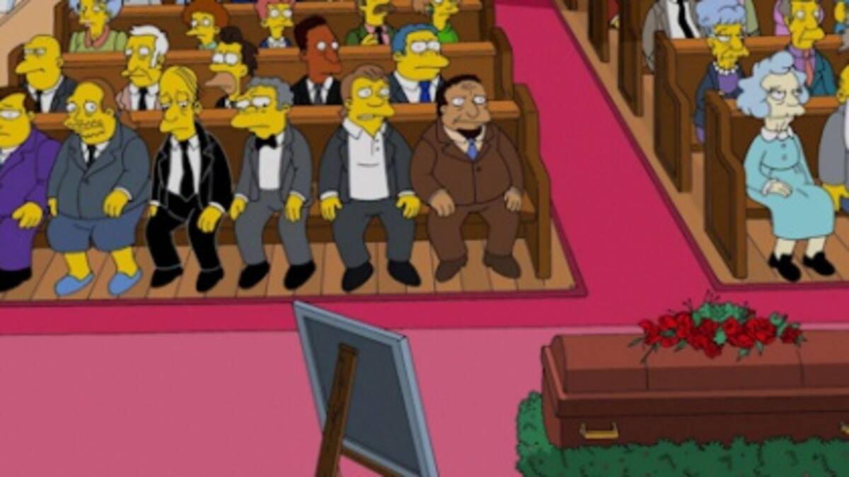 Springfield está de luto tras la muerte de uno de sus creadores.