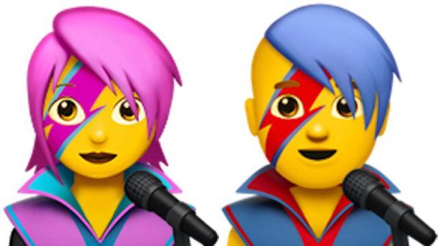 El nuevo emoji de David Bowie