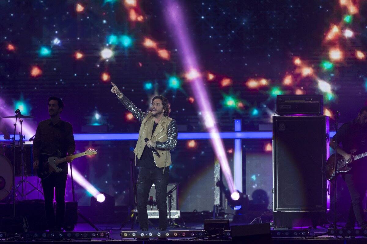 Manuel Carrasco, uno de los grandes ganadores de la noche