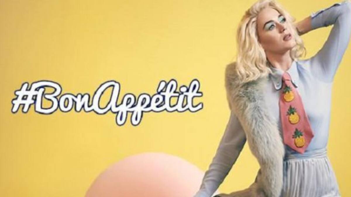 Así suena “Bon Appétit”, el nuevo tema de Katy Perry