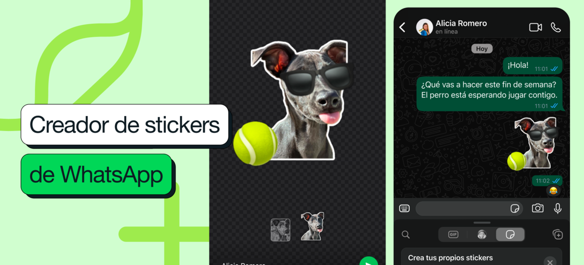WhatsApp ya permite crear tus propios stickers.