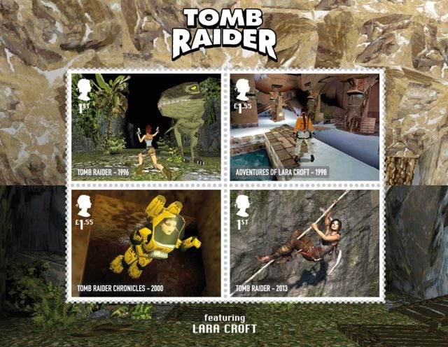 Así recuerda Royal Mail a Tomb Raider