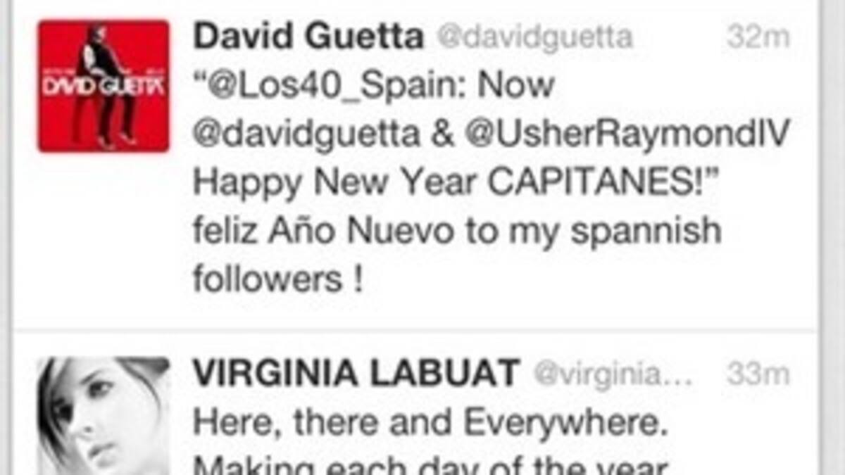 David Guetta felicita el 2012 personalmente a 40 Principales