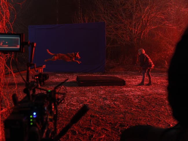 Una fotografía del rodaje de 'Posesión Infernal: En Llamas'. / Sony Pictures