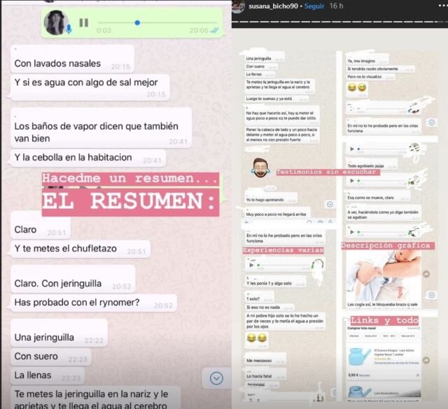 Conversación de Susana