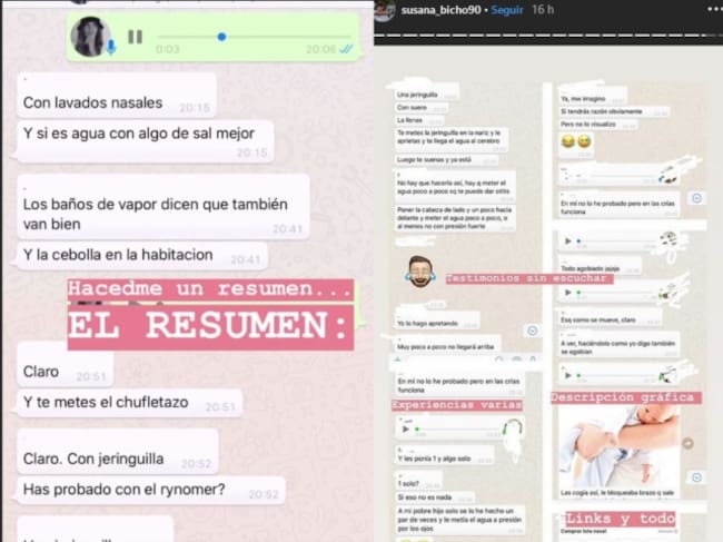 Conversación de Susana