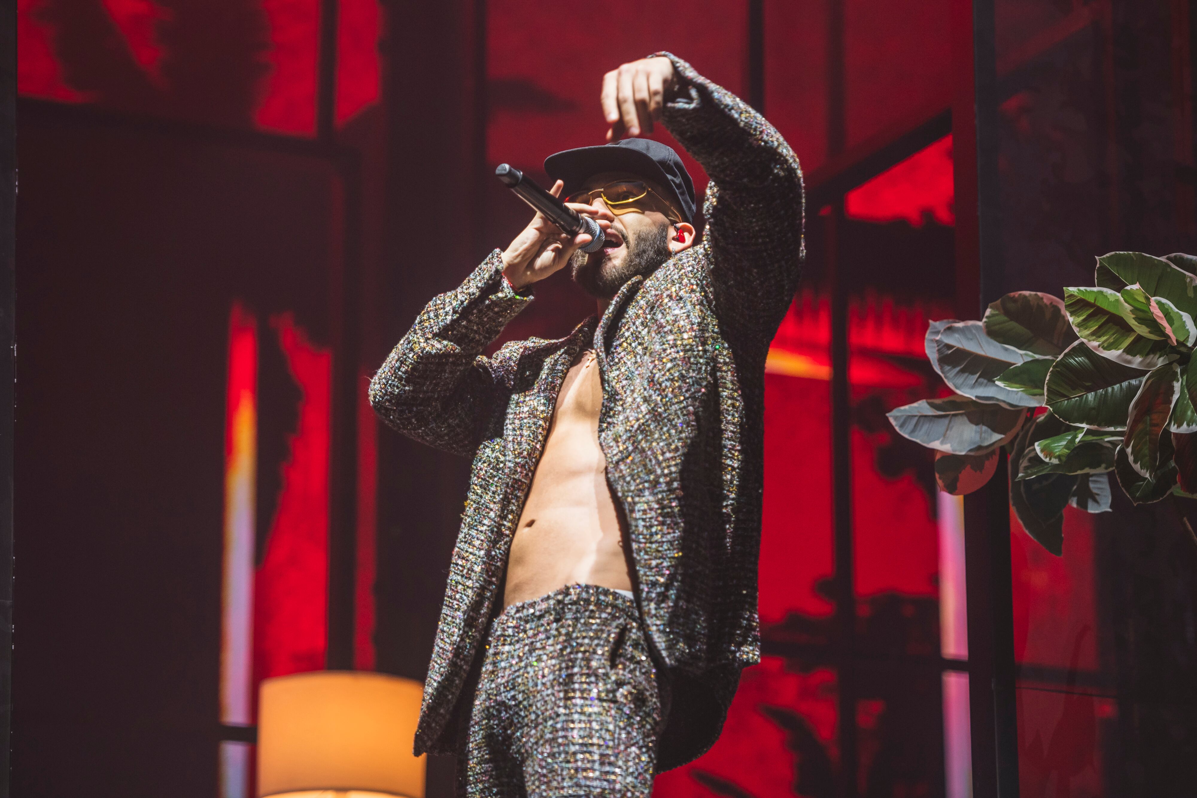 Manuel Turizo en su concierto del Movistar Arena de Madrid como parte de la gira &#039;201 World Tour&#039;.  / Ricardo Rubio/Europa Press via Getty