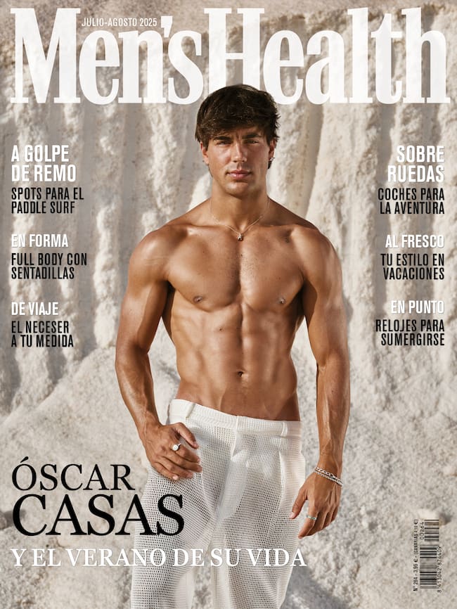 Oscar Casas en la revista Men's Health