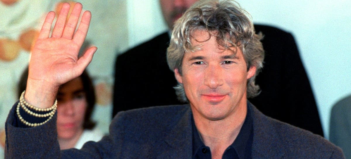 Richard Gere en la promoción de la película 'American Gigolo' en Hamburgo mayo 1996
