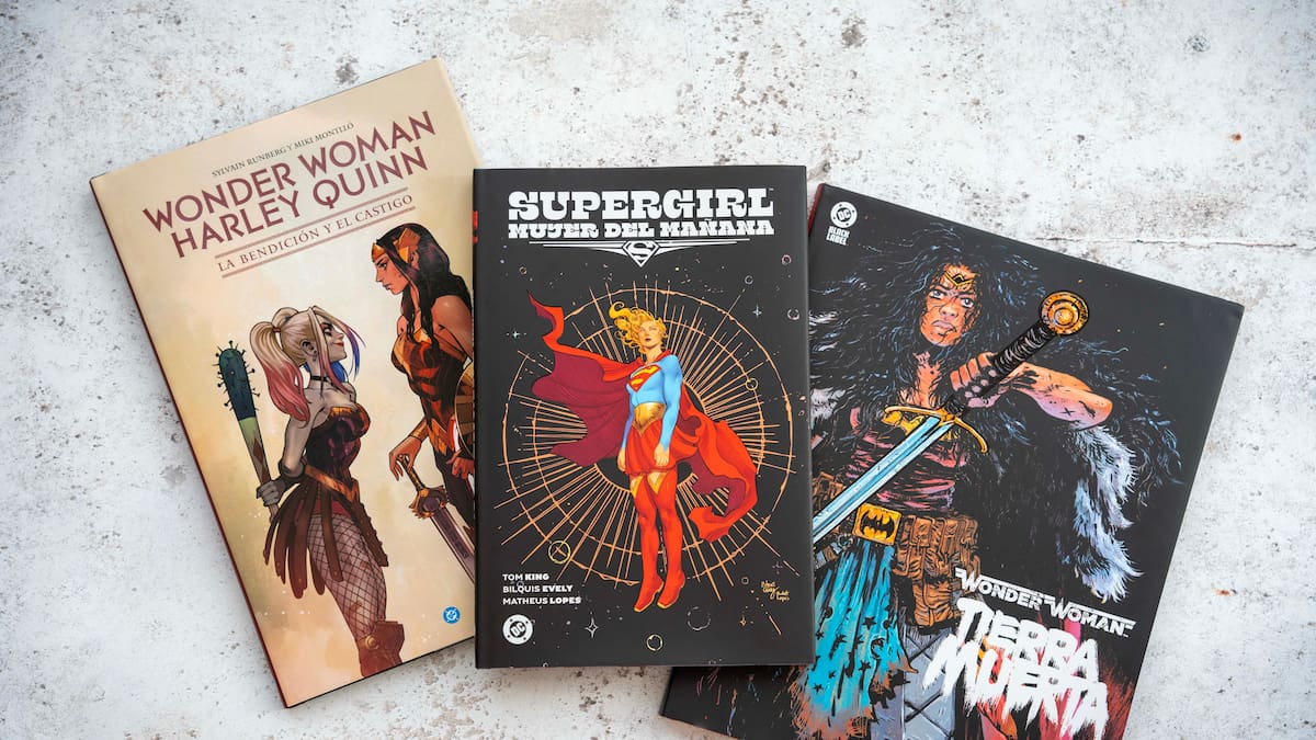 Wonder Woman, Supergirl y Harley Queen: Las reinas de DC toman las librerías este mes