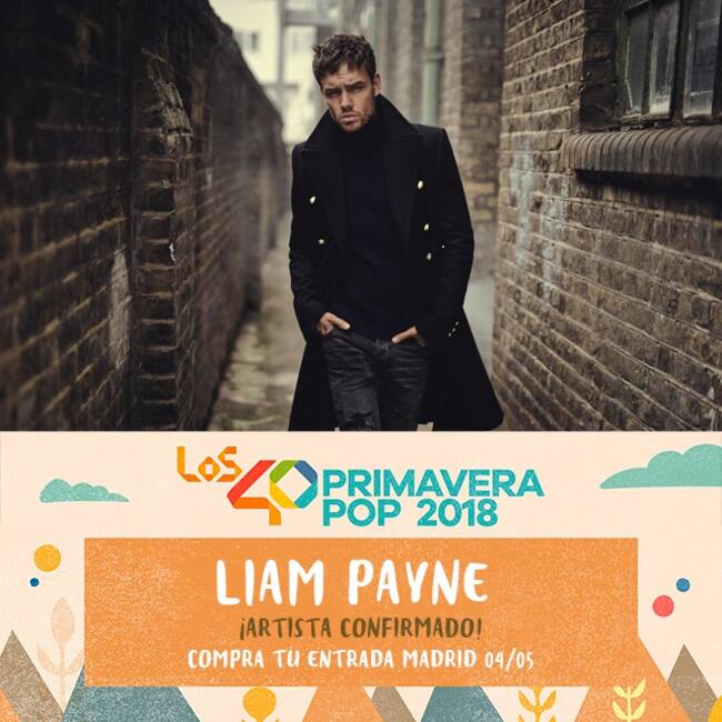 Liam Payne se suma a LOS40 Primavera Pop