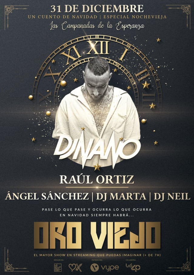 DJ Nano anuncia el cartel completo de &#039;Oro Viejo: Las Campanadas de la Esperanza&#039;