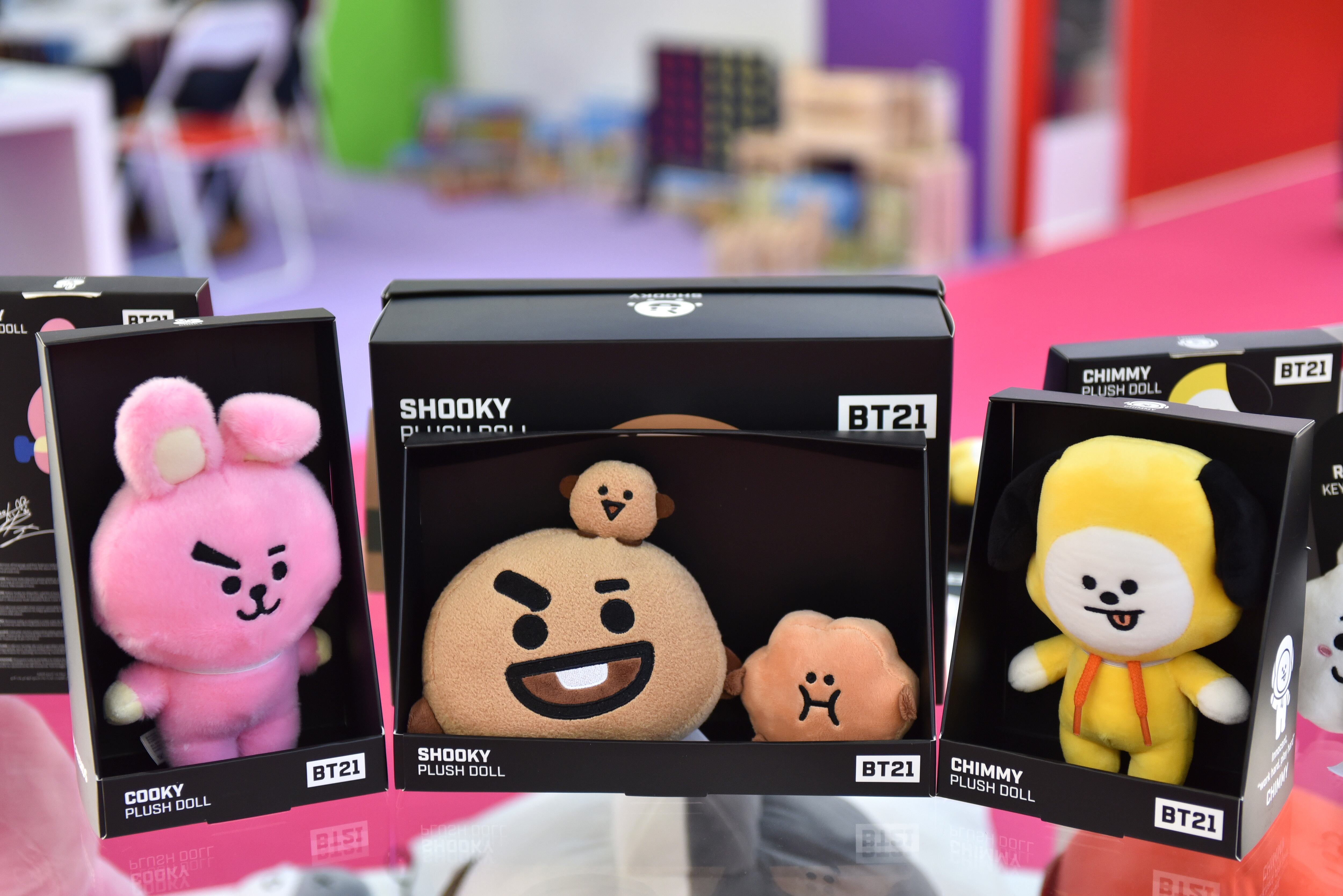 Productos de BT21, licencia de BTS
