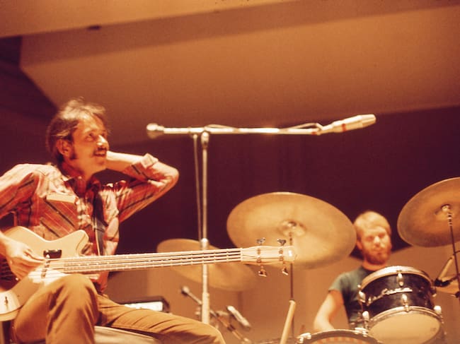 Jesse Colin Young, miembro en The Youngbloods, en 1970 en Nueva York.