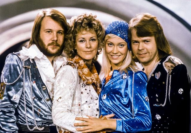 ABBA en 1974.