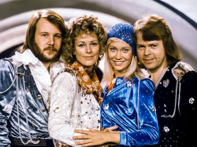 ABBA en 1974.