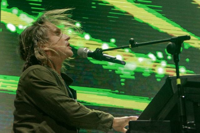 El músico Nacho Cano, durante su concierto en el Festival Sonorama Ribera en Aranda de Duero (Burgos), en 2019.