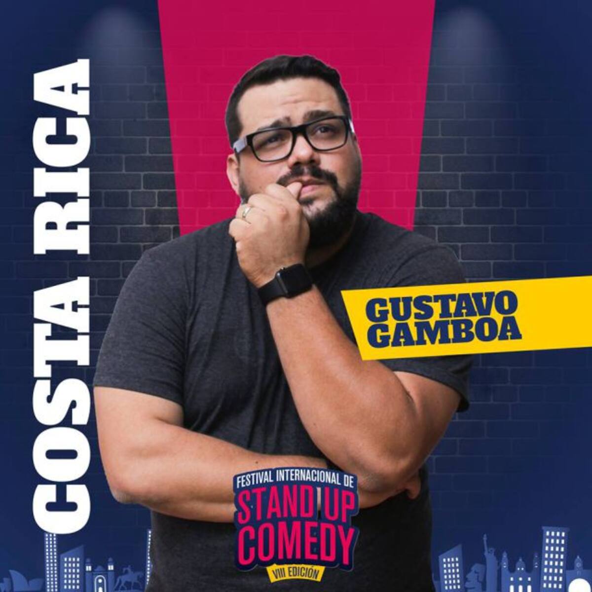 Esta es la alineación del 8vo Festival Internacional de Stand Up Comedy