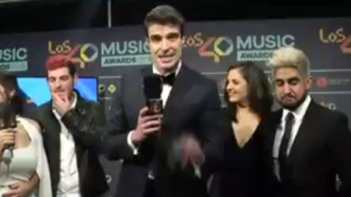 Así es la cámara #SinFiltro de los premios!
