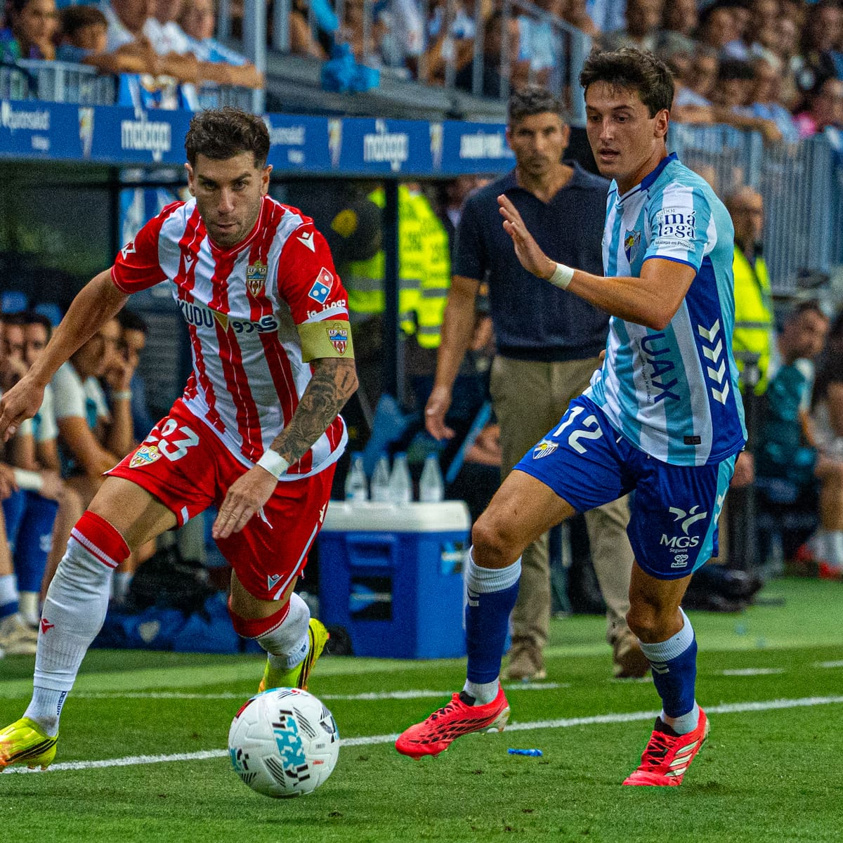 UD Almería - Málaga CF: horario y dónde ver el partido de vuelta del playoff de ascenso a Primera División
