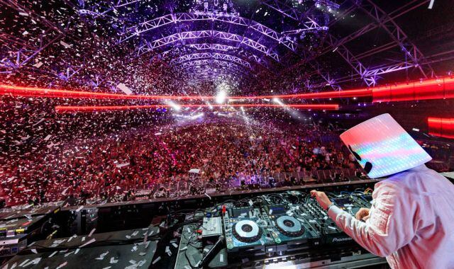 Marshmello, liándola parda en la última edición del festival Coachella.