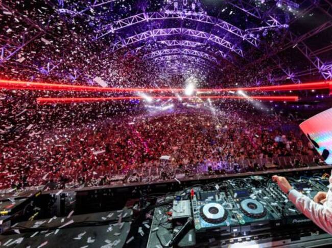 Marshmello, liándola parda en la última edición del festival Coachella.