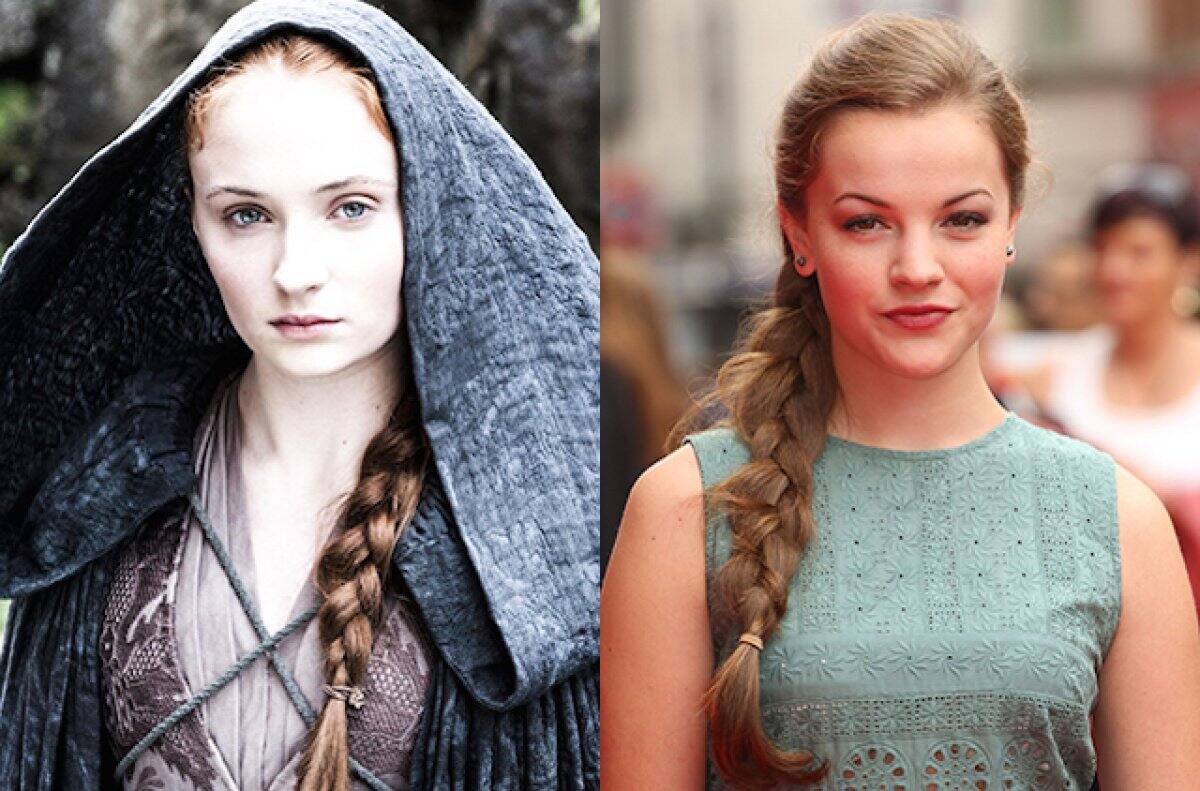 Nadie la imagina a otra que Sophie Turner interpretando a Sansa Stark, pero en realidad la primera opción fue Izzy Meikle-Small, de 'Ripper Street', pero lo rechazó por no querer hacer escenas de desnudos.