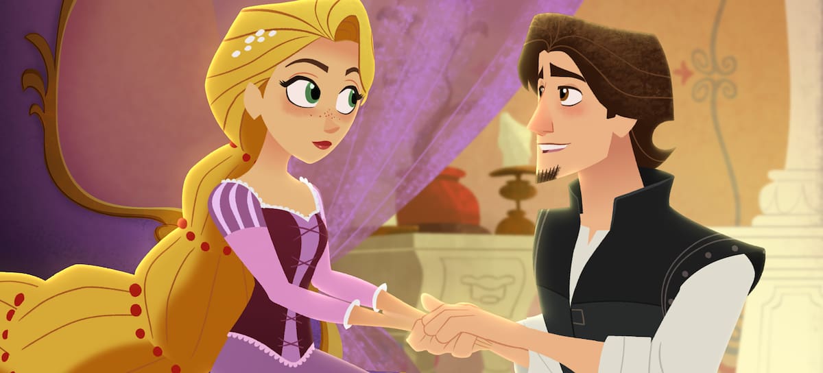 Fotograma de la serie Enredados de Disney Channel