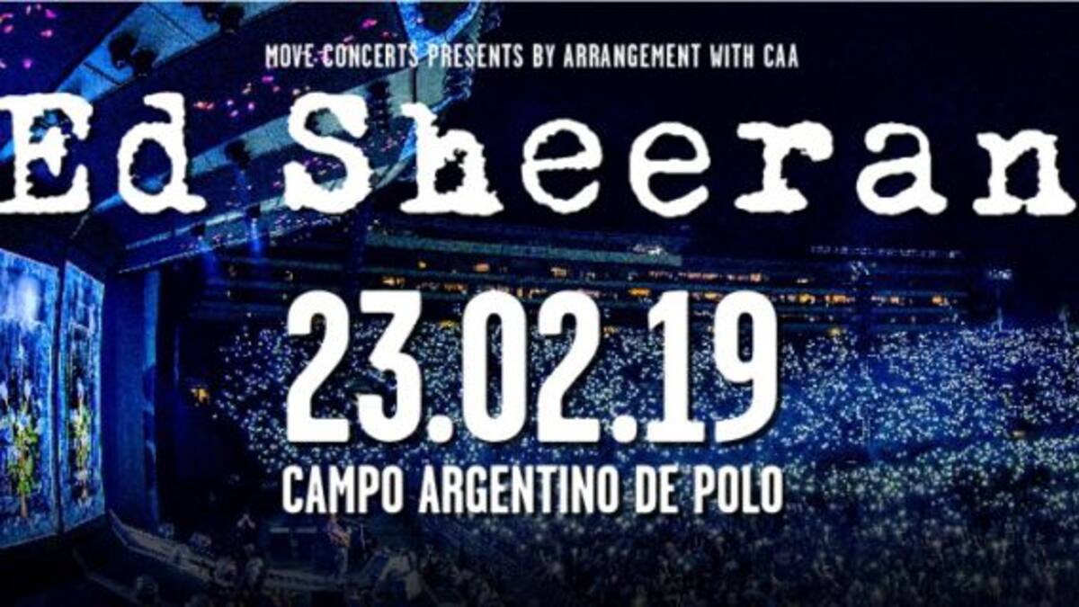 ¡Ed Sheeran rompe récords en Argentina!