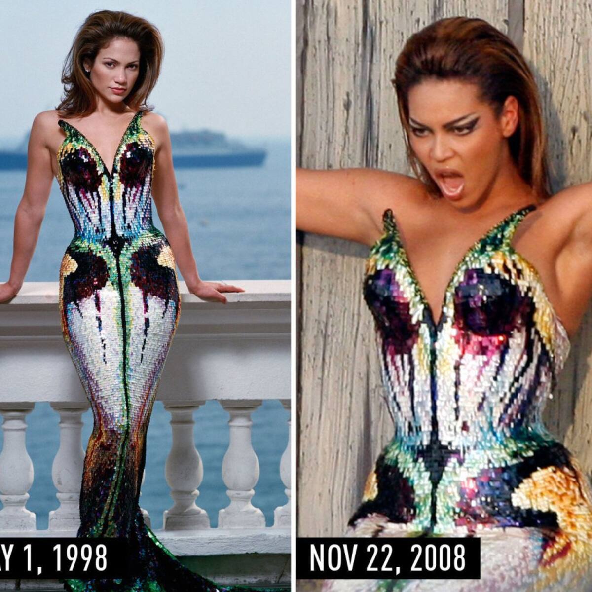 ¿Beyoncé le copia el look a Jennifer López?
