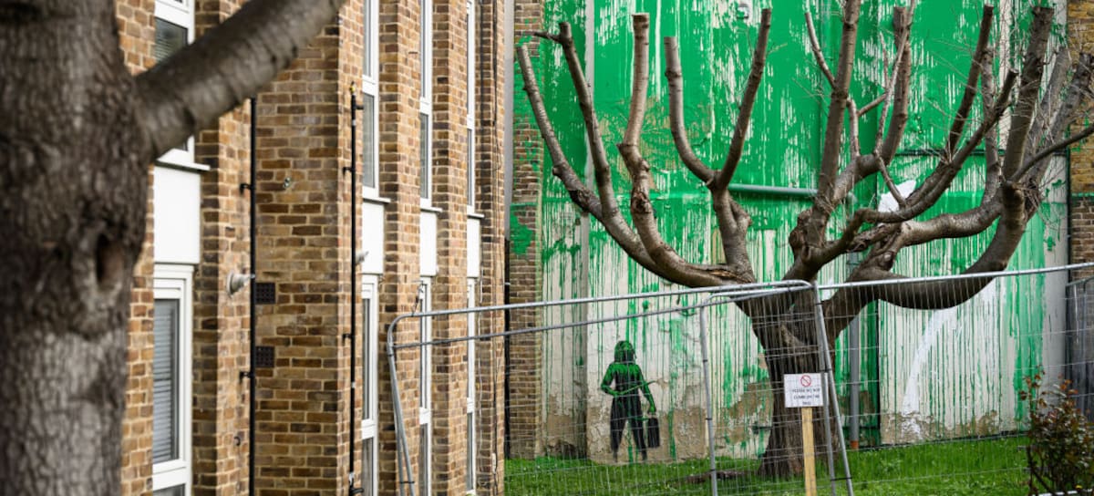 La nueva obra de Banksy en Londres.