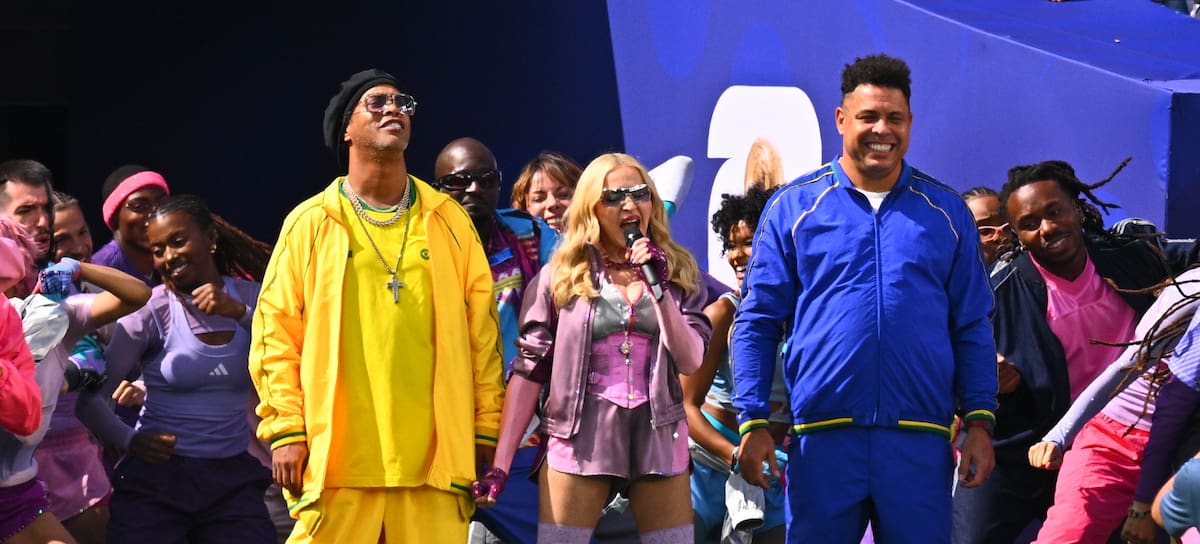 Ronaldinho, Madonna y Ronaldo en la final del Mundial 2026.